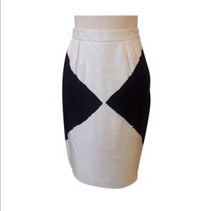 Yves Saint Laurent Silk Pencil Skirt